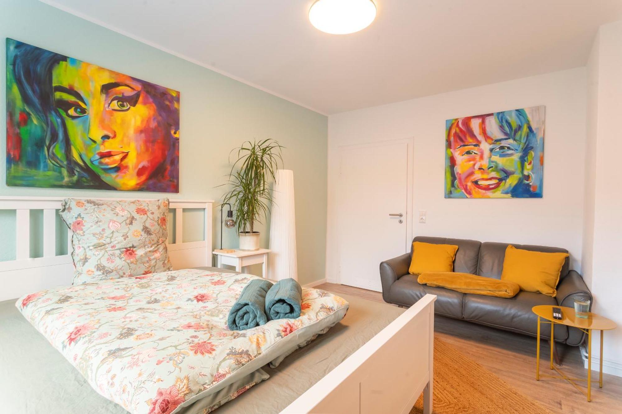 Akram Appartement III - Ruhig, Stadtnah 힐데스하임 외부 사진